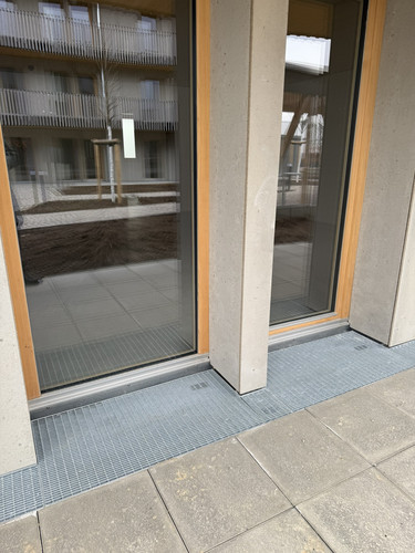 WDVS Holzfassade Rinne ACO Ino 606 KR  4 