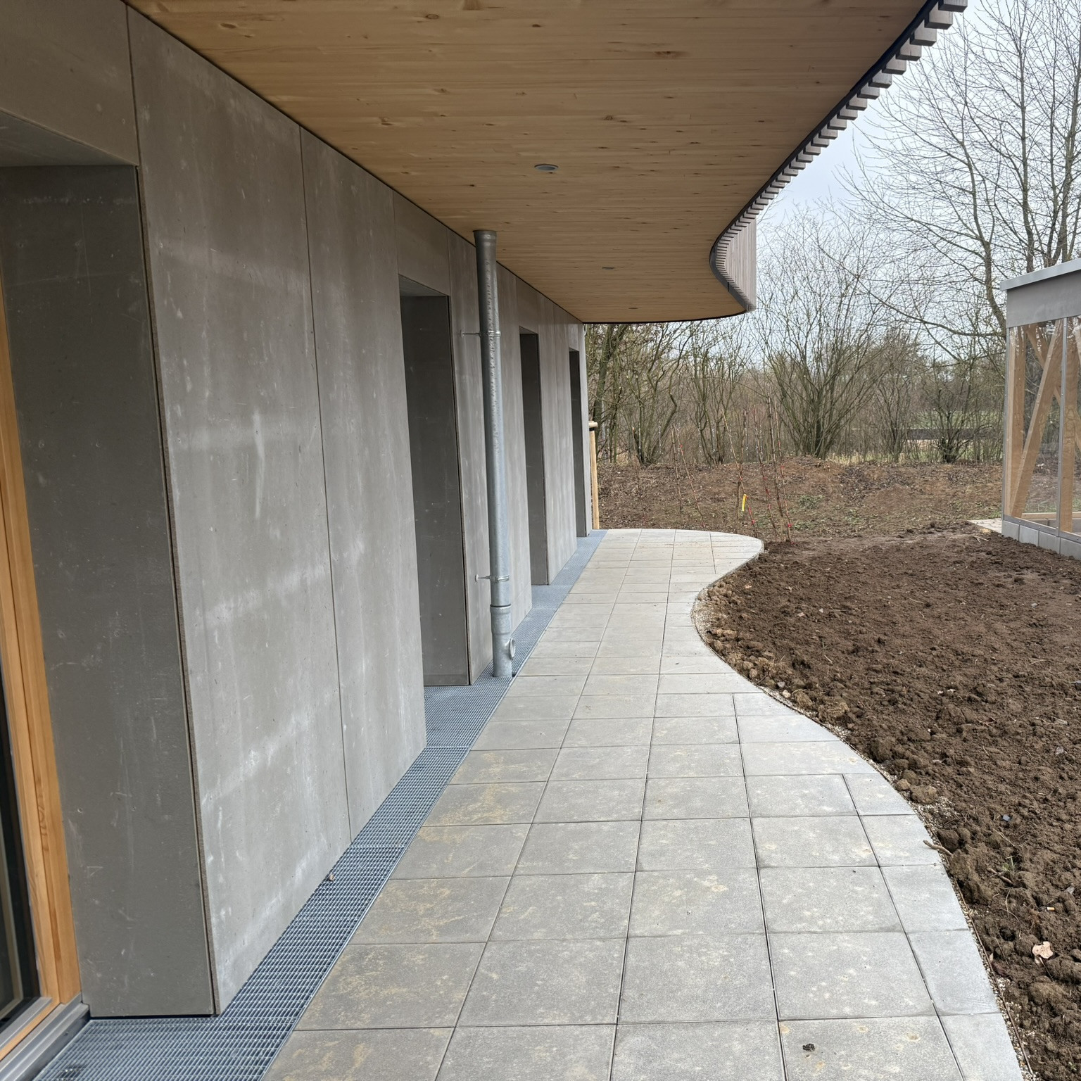 WDVS und Holzfassaden Belüftungsrinne