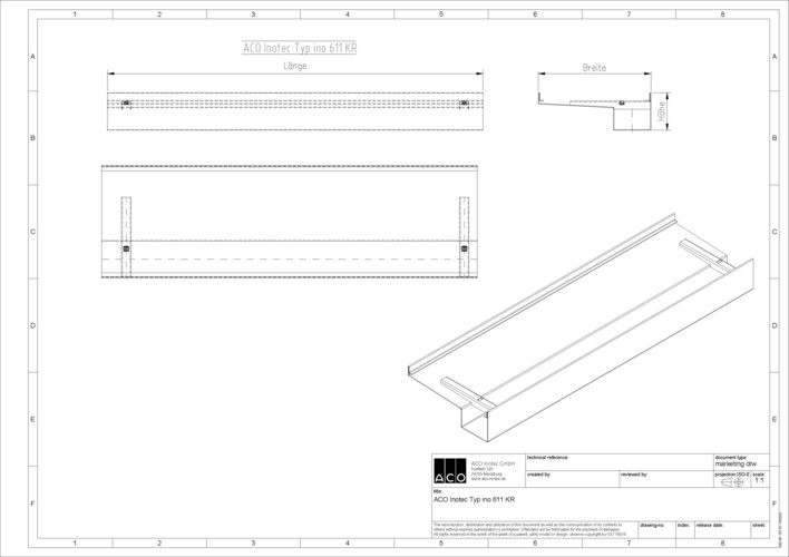 ACO Inotec Typ Ino 611 KR