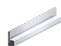 Rinne mit Perforation mit selbstarretierender Schlitzabdeckung