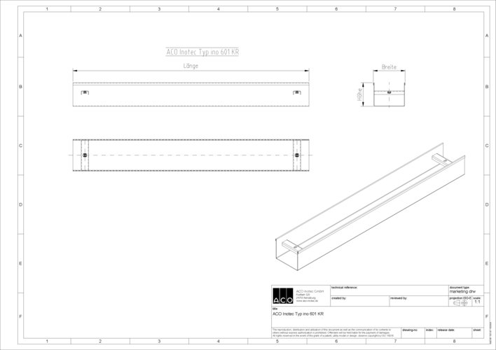 ACO Inotec Typ Ino 601 KR