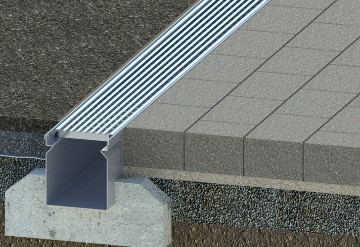 Typ 615 Heelsaferost Drainlock